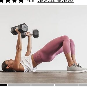 No Bull Project size M orchid matte crop leggings